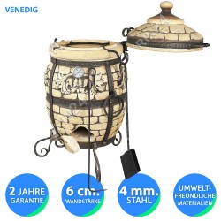 Tandoor Ofen Venedig kaufen | Classic-Set GRATIS Zubehör | Lyrin24