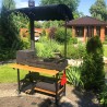 Mangal Taj Mahal 4 mm mit Dach & Kochofen | 18 Spieße