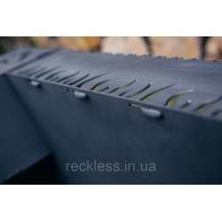 Комплекс Reckless - Печь для казана + гриль/мангал, толщина металла 3 мм.
