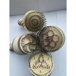 Usbekischer Brotstempel Diameter - ca. 4,5 - 5,5 cm.