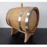 Holzfass 15 L, für Wein, Whisky, Cognac mittig Verbrannt.