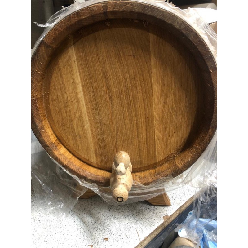 Holzfass 50 L, für Wein, Whisky, Cognac mittig Verbrannt.