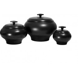 CAST IRON oven pot 1,5 L with lid,braising pot,  Chugunok SYTON