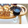 Винный столик "Romantik" овальный - поднос из дуба