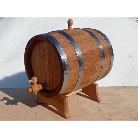 Holzfass 20 L, für Wein, Whisky, Cognac mittig Verbrannt.