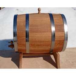 Holzfass 30 L, für Wein, Whisky, Cognac mittig Verbrannt.