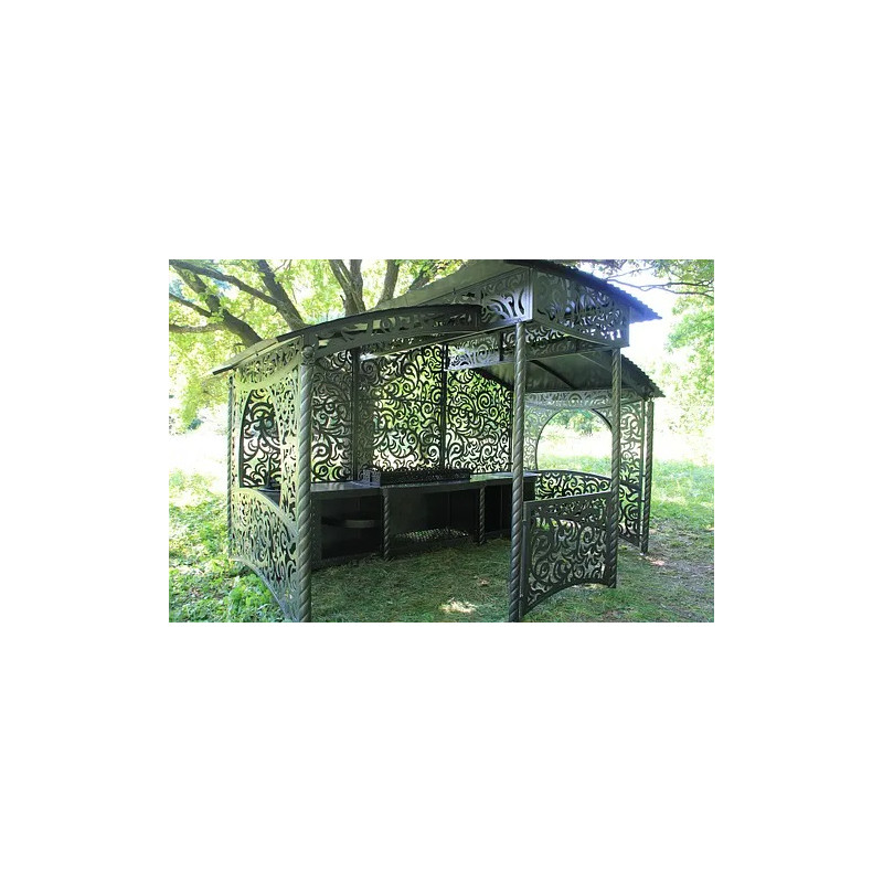 Mangal-Komplex „Zeus“, Schaschlik, Gulasch, Freizeit Insel,