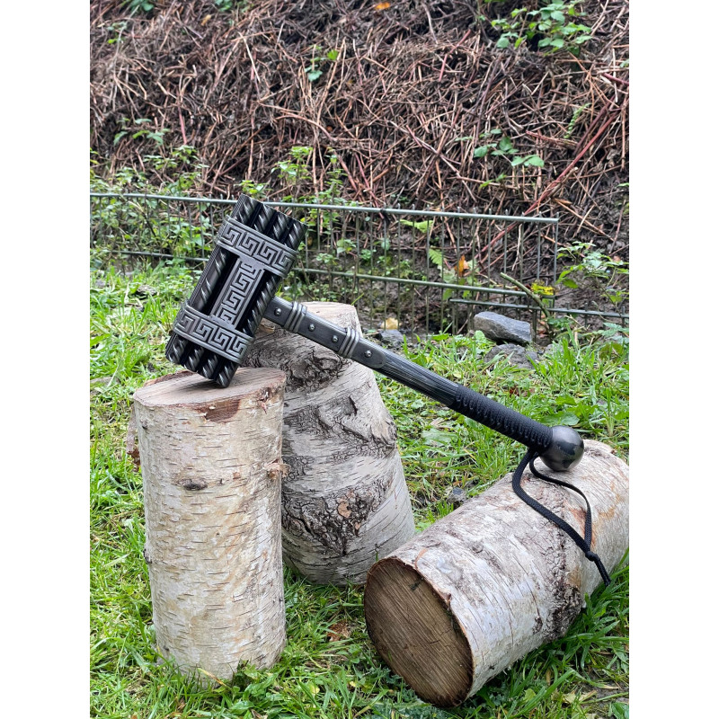 THOR-HAMMER Nr.2, WIKINGER-HAMMER, WEIHNACHTSGESCHENK, MÄNNERGESCHENK, EISENGESCHENK FÜR IHN.
