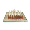 Шахматы из натурально дерева «Игра Престолов» набор 3 в 1. Шахматы, нарды, шашки.