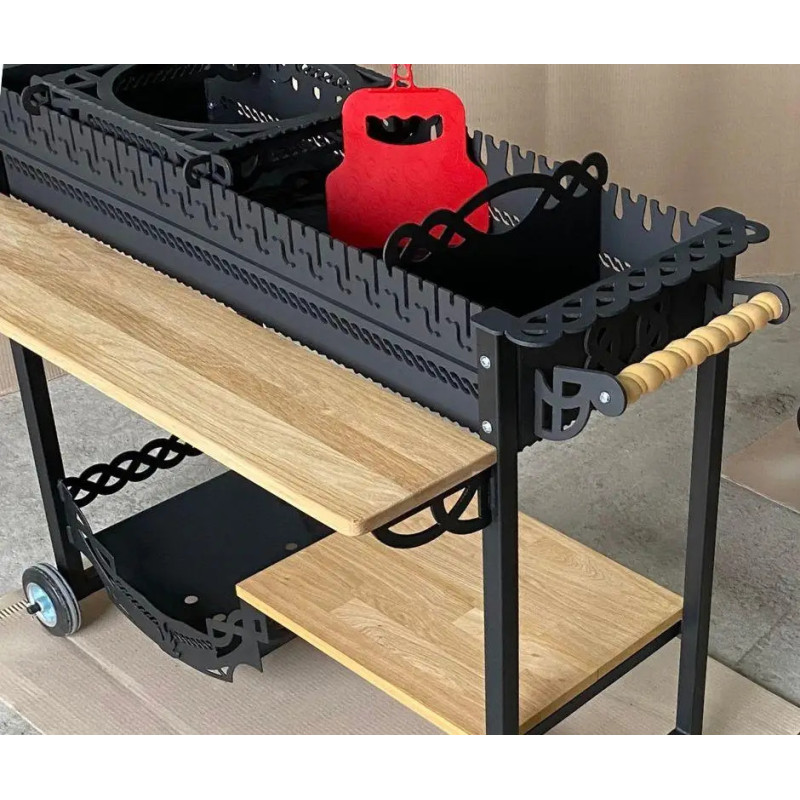 Brazier on wheels "Armada"