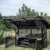 Garden kitchen, barbecue system “Emir”, grill, mangal, oven, powder coating