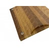 End grain oak cutting board - handmade, durable kitchen board 20x30x2.5 cm