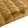 End grain oak cutting board large set - handmade, durable kitchen board