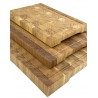 End grain oak cutting board large set - handmade, durable kitchen board