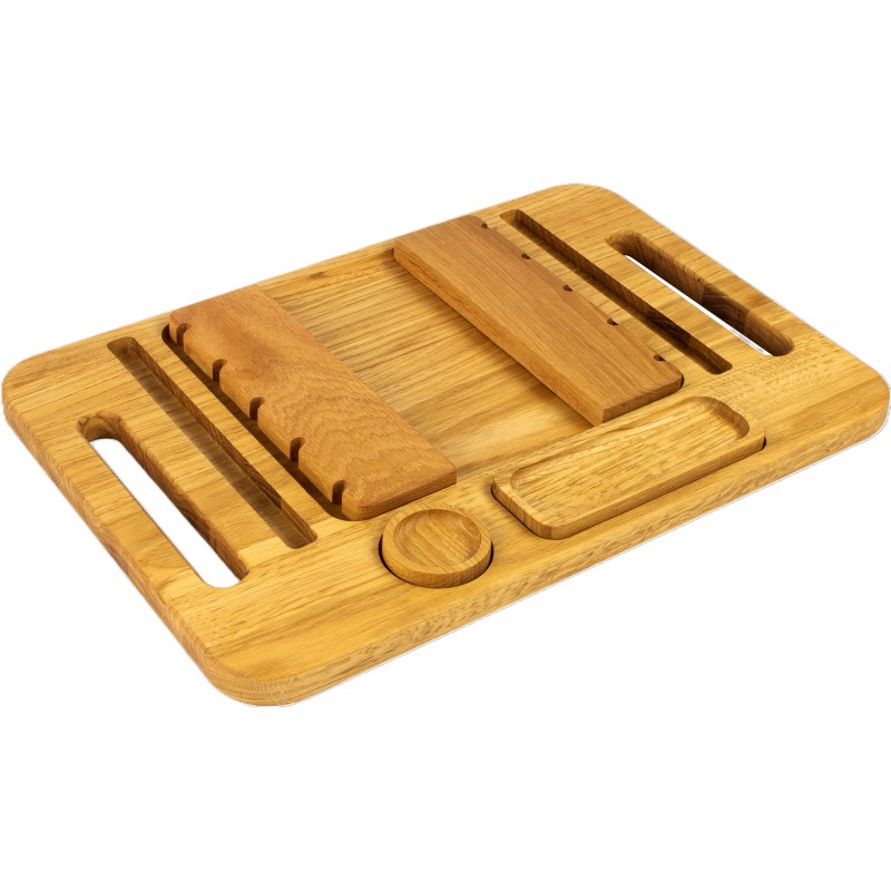 Shashlik board, steak board for meat and vegetables, oak serving tray, preparation board