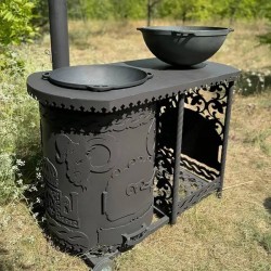 Печная установка под казаны «Колхида» (10–30 л)