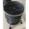 Round stainless steel grill grate. Fits “Bukhara-2” and “Kazbek-1” stoves.