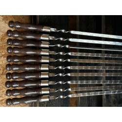 Подарочный набор шампуров Reckless WENGE – 6шт в чехле  730*3*12 мм