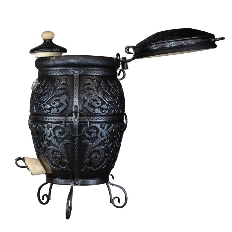 Lyrin24 Praga Tandoor | Grand Tandyr Schamott-Grill kaufen Gartengrill