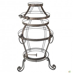 Tandoor Set Thor 2 Bleck fireclay oven, garden fireplace, outdoor kitchen.