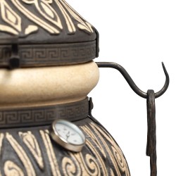 Tandoor "Asia" – Traditional Clay Oven for Garden & Patio | Handmade | 145 kg | Shipped from Germany