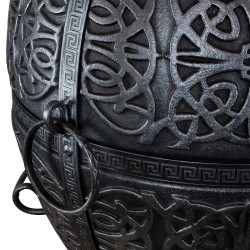 TANDOOR XL PREMIUM Safran Grahit, ca. 110L, Garten Schamott Ofen