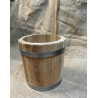 Saunakübel 5 Liter aus Eiche – hochwertiges Saunazubehör für Ihr russisches Bad