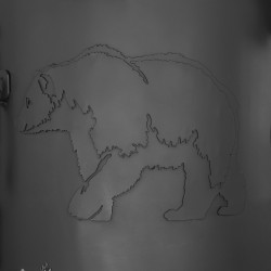 Bär mit Räder in Set, Bärstarke Utchak Ofen Ø345-290 mm, 4mm Stahl , 6-12L Kazan