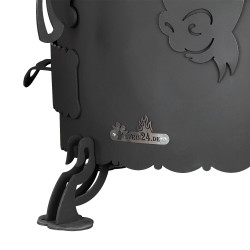 Ofen für Kazan "Kazbek-2", Utschak mit Abzugs-rohr, Argali (Kazan 17-30L)