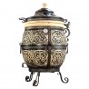 Lyrin24 Tandoor Ofen "Atlant" XXXL | Schamott-Keramik Gartengrill