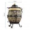 Тандыр Атлант Lyrin24 – шамотный Grand Tandyr и BBQ гриль