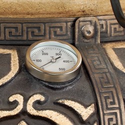 Tandoor „Griechenland“ – Traditioneller Lehmofen für Garten & Terrasse | Handgefertigt | 145 kg | Direkt aus DE