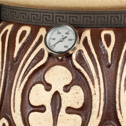 Tandoor Attika – Handmade Chamotte Clay Oven 135 kg | Outdoor BBQ Grill, Smoker & Bread Oven