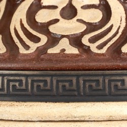 Tandoor „Attika“ – Handgefertigter Schamott-Lehmofen 135 kg | BBQ Grill, Räucherofen & Brotbackofen