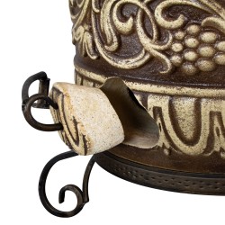 Tandoor „Muskat“ – Klassischer Lehmofen für kulinarische Meisterwerke Schamott