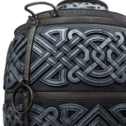 Wärmegedämmter Tandoor aus Schamottton Graphit (Komplett-Set, 285 kg)