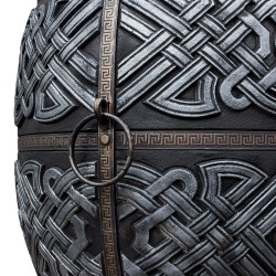 Wärmegedämmter Tandoor aus Schamottton Graphit (Komplett-Set, 285 kg)