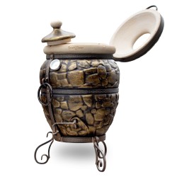 Tandoor Batur Gold, Tandyr, Tanur, Keramik Ofen