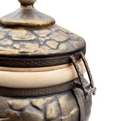 Tandoor Batur Gold, Tandyr, Tanur, Keramik Ofen