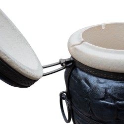 Tandoor Batur Schwarz, Tandyr, Tanur, Keramik Ofen