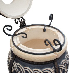 Tandoor pot adapter for...