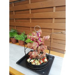 Tandoor Profi Zubehör Set 6-in-1 – Edelstahl & Gusseisen für echtes Tandoor-Kochen