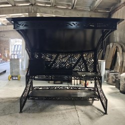 The "Altron" barbecue complex is a barbecue with a stove for a cauldron and a sink.