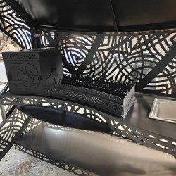 The "Altron" barbecue complex is a barbecue with a stove for a cauldron and a sink.