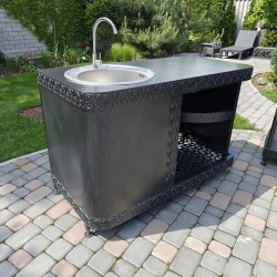 Grillset „Zeus“, Grilltisch für die Terrasse