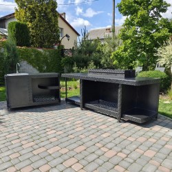 Grillset „Zeus“, Grilltisch für die Terrasse