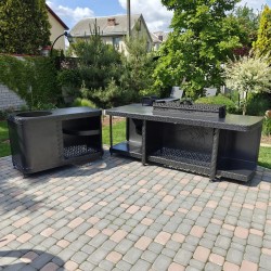 Grillset „Zeus“, Grilltisch für die Terrasse