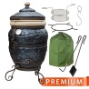 Tandoor Batur Schwarz, Tandyr, Tanur, Keramik Ofen