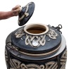 Abnehmbarer Kleindeckel des Lyrin24 Grand Tandyr Titan Tandoor Lehmofens zur optimalen Temperaturregelung