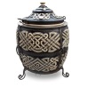 Lyrin24 Titan Tandoor Lehmofen aus Schamott-Keramik mit Premium Ausstattung